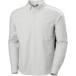 Camisas orgánicas blancas de algodón Helly Hansen talla M de materiales sostenibles para hombre 