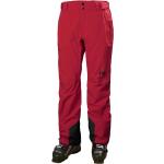 Pantalones rojos de poliester de montaña rebajados tallas grandes impermeables, transpirables Helly Hansen talla XXL de materiales sostenibles para hombre 