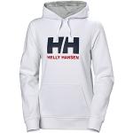 Sudaderas deportivas blancas rebajadas con logo Helly Hansen talla S para mujer 