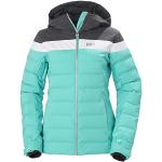 Chaquetas impermeables turquesas impermeables, transpirables Helly Hansen para mujer 