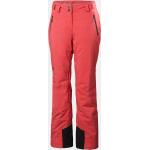 Pantalones impermeables rojos de invierno impermeables, transpirables, cortavientos Helly Hansen talla L para mujer 