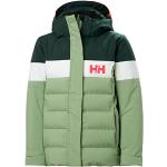 Helly Hansen W Verglas Micro Jacket, Chaqueta De Pluma Para Acampada Y Marcha Niño Unisex Youth, Verde (Green), 8