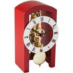 Hermle 23015-360721 - Reloj de Mesa, diseño de Esqueleto, Color Rojo