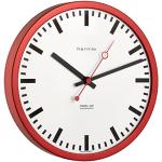Hermle Reloj de estación 30471-362100, Cuarzo, Color Rojo