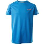 Hi-Tec Goggi Jr - Camiseta Deportiva para niño, Primavera/Verano, GOGGI JR, Niños, Color Azul francés/Rojo Naranja, tamaño 152