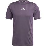 Camisetas deportivas lila tallas grandes manga corta adidas talla XXL para hombre 