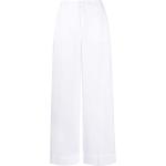 Pantalón stretch blancos de algodón malo talla XL para mujer 