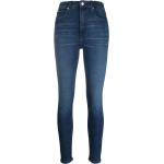 Jeans desgastados azules de poliester rebajados desgastado Calvin Klein Jeans para mujer 
