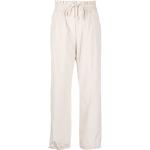 Pantalones ajustados beige de poliester rebajados ancho W38 PESERICO con volantes talla XL para mujer 