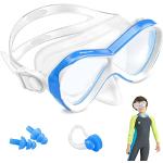 Gafas azules de natación infantiles 4 años para niño 