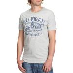 Camisetas grises de denim Tommy Hilfiger Hilfiger Denim talla L para hombre 