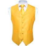 Chalecos amarillos de seda de traje para navidad tallas grandes talla 3XL para hombre 