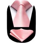 Corbatas rosa pastel Talla Única para hombre 