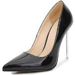 Zapatos negros de tacón con tacón más de 9cm formales talla 46 para mujer 