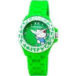 Relojes verdes de pulsera Hello Kitty 