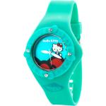 HK7158LS -13 Reloj analógico de 40 mm (verde) - Hello Kitty