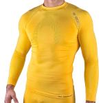 Camisetas térmicas amarillas rebajadas manga larga Ho Soccer talla S para hombre 