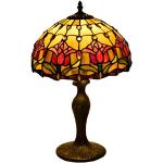 Lámparas multicolor de vidrio de rosca E27 de mesa vintage 