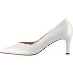 Zapatos blancos de perlas de novia con tacón de aguja Högl talla 42 para mujer 