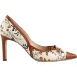 Zapatos beige de tacón con tacón de aguja con tacón de 7 a 9cm de carácter romántico floreados Högl talla 35,5 para mujer 