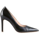 Zapatos negros de cuero de tacón rebajados Högl talla 39 para mujer 