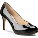 Zapatos negros de cuero de tacón rebajados Högl talla 38 para mujer 