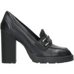 Zapatos negros de goma de tacón rebajados con tacón de 7 a 9cm HOGAN talla 36,5 para mujer 