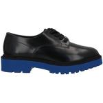 Zapatos negros de goma con puntera redonda rebajados con tacón cuadrado formales HOGAN talla 37 para mujer 