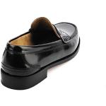 Hombres Mocasines Zapatos Zapatos Casuales de Cuero Negro Mocasines para Hombres de Trabajo Royal Flex A (45)