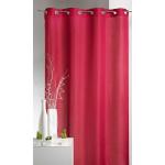 Persianas & cortinas rojas de poliester oscurecedoras HomeMaison 
