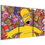 Homer Simpson - Impresión sobre lienzo, cuadros mo