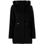 Abrigos negros de poliester con capucha  rebajados manga larga cachemira Ralph Lauren Lauren talla XXL para mujer 