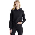 Sudaderas de poliester con capucha informales Calvin Klein talla L de materiales sostenibles para mujer 