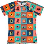 Hoopoe Color Cameras Short Sleeve T-shirt Multicolor L Mujer