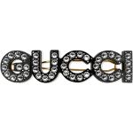 Broches negros de vidrio con logo Gucci Talla Única para mujer 