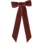 Horquillas decoradas rojas de terciopelo Jennifer Behr Talla Única para mujer 