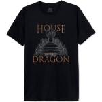 Camisetas negras Juego de Tronos El trono de hierro tallas grandes talla 3XL para hombre 