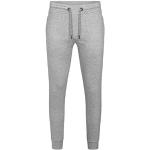 Pantalones grises de poliester de chándal trenzados con trenzado talla XL de materiales sostenibles para mujer 