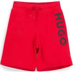 Pantalones estampados rojos de algodón con logo HUGO BOSS HUGO para hombre 
