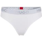 Tangas blancos de algodón de carácter deportivo con logo HUGO BOSS HUGO talla M para mujer 