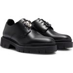 Zapatos derby negros de piel formales con logo HUGO BOSS HUGO talla 44 para hombre 