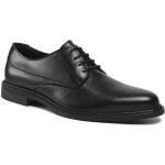 Zapatos derby negros de piel formales con logo HUGO BOSS HUGO talla 43 para hombre 