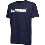 Camisetas de poliamida de algodón  con logo Hummel Go talla L para hombre 