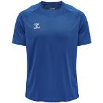 Camisetas deportivas azules Hummel para hombre 