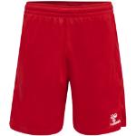 Pantalones cortos rojos de deporte infantiles Hummel para niño 