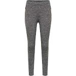 Pantalones estampados grises de jersey con rayas Hummel talla M para mujer 