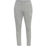 Pantalones grises de algodón de chándal rebajados con logo Hummel talla M para hombre 