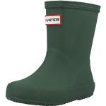 Hunter Kids First Classic Rain Boot for Toddler, and Little Kids - Woven Nylon Lining, Cushioned Footbed, and Rubber OutsoleHunter Green 8 Toddler M