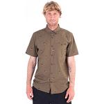 Camisas orgánicas de algodón informales HURLEY talla M de materiales sostenibles para hombre 