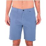 Pantalones cortos azules de algodón HURLEY para hombre 